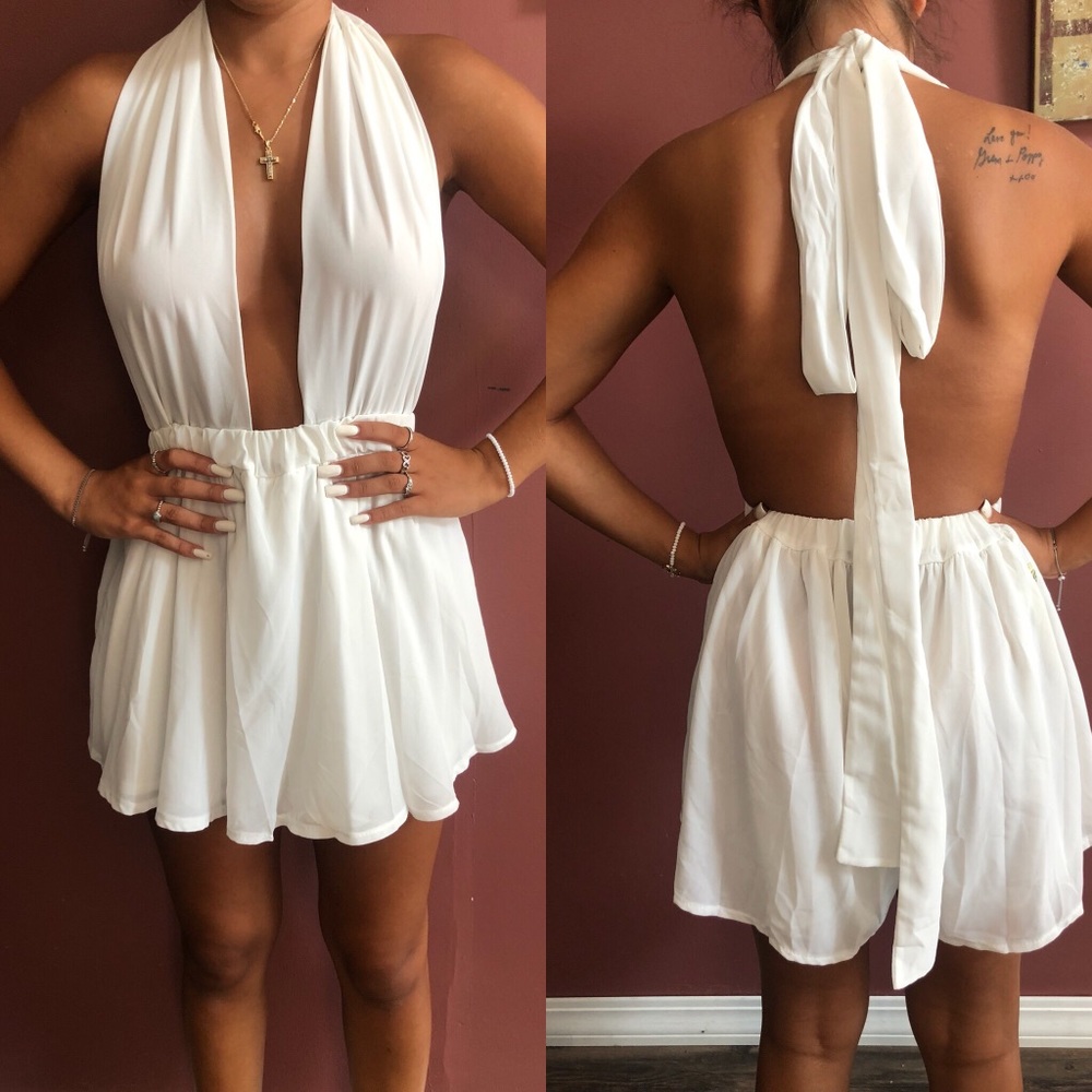 White romper